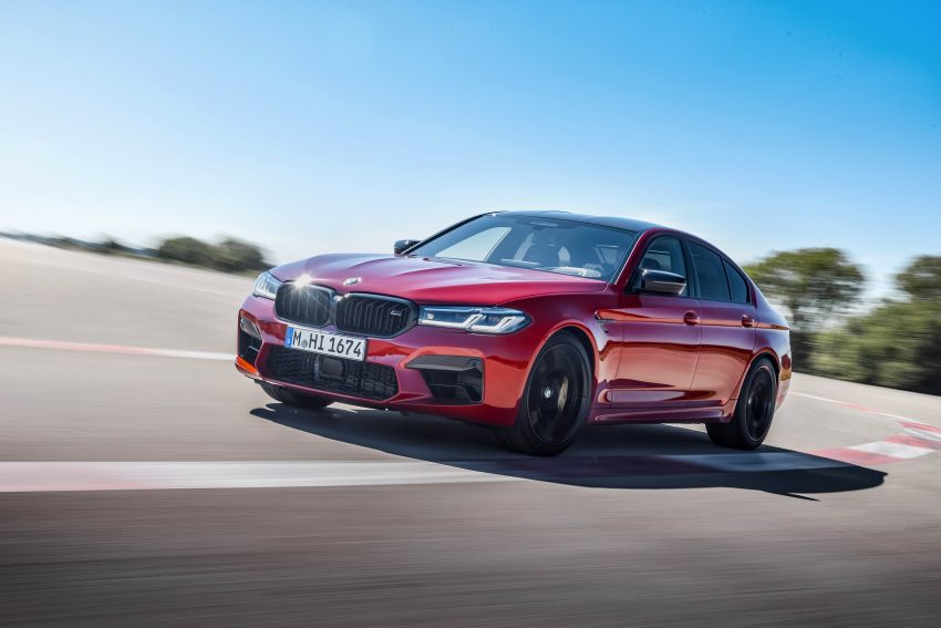 小改款 BMW M5 F90 欧洲面世, E63 最强对手也来筹热闹 125396