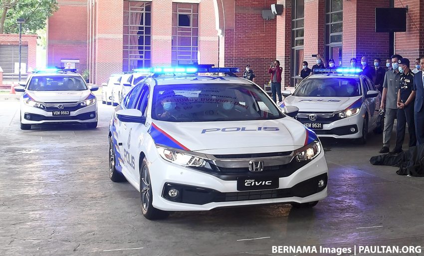 Honda Civic FC 确认成为警队新主力, 425辆警车进入服役 124101
