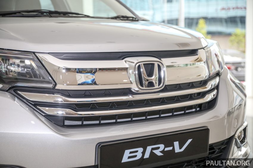 图集：2020 Honda BR-V 小改款顶配V版实拍，售RM97k 124030