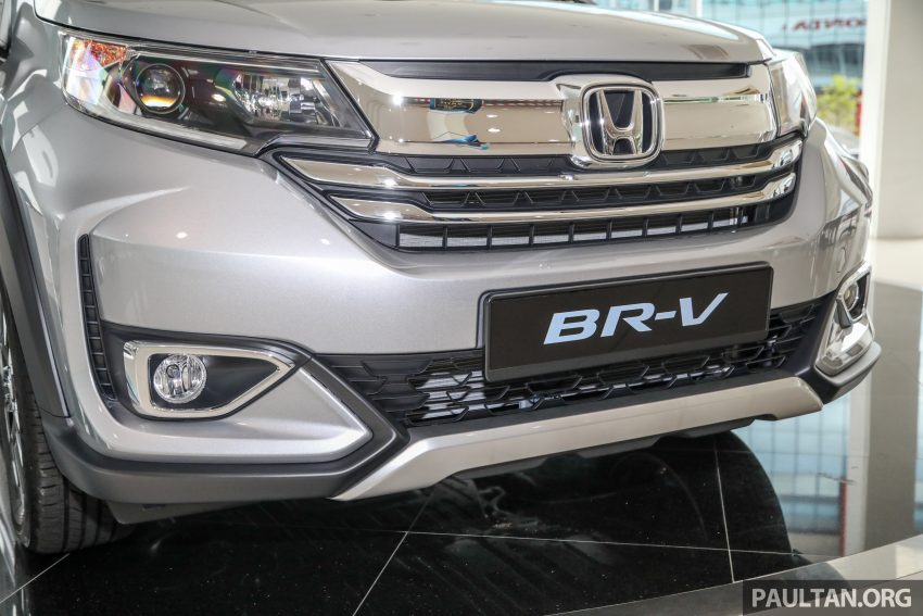 图集：2020 Honda BR-V 小改款顶配V版实拍，售RM97k 124031