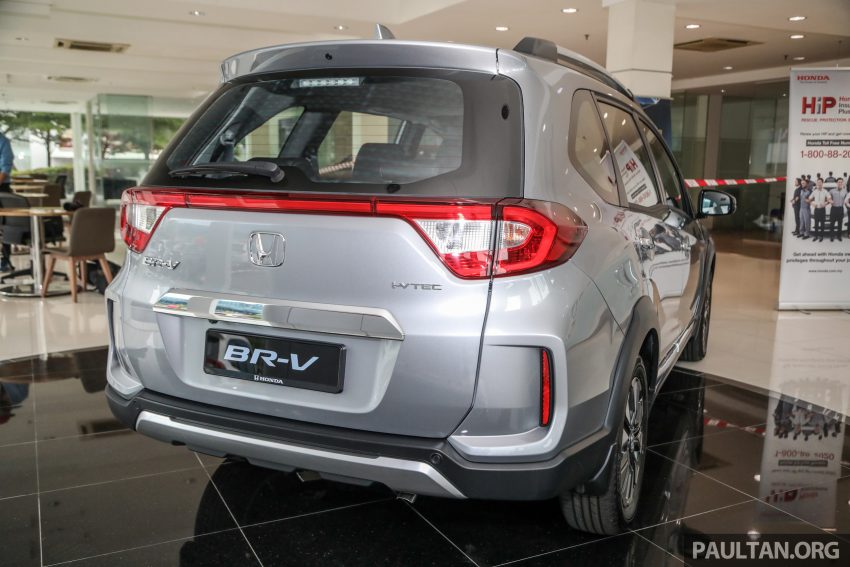 图集：2020 Honda BR-V 小改款顶配V版实拍，售RM97k 124023