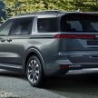 全新 2021 Kia Grand Carnival 内装曝光，科技和质感升级