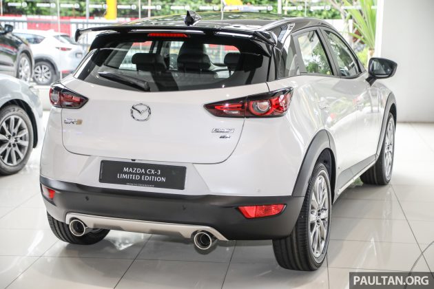 Mazda Cx 3 推出原厂百年限量版升级配套 要价1 45万 Paul Tan 汽车资讯网
