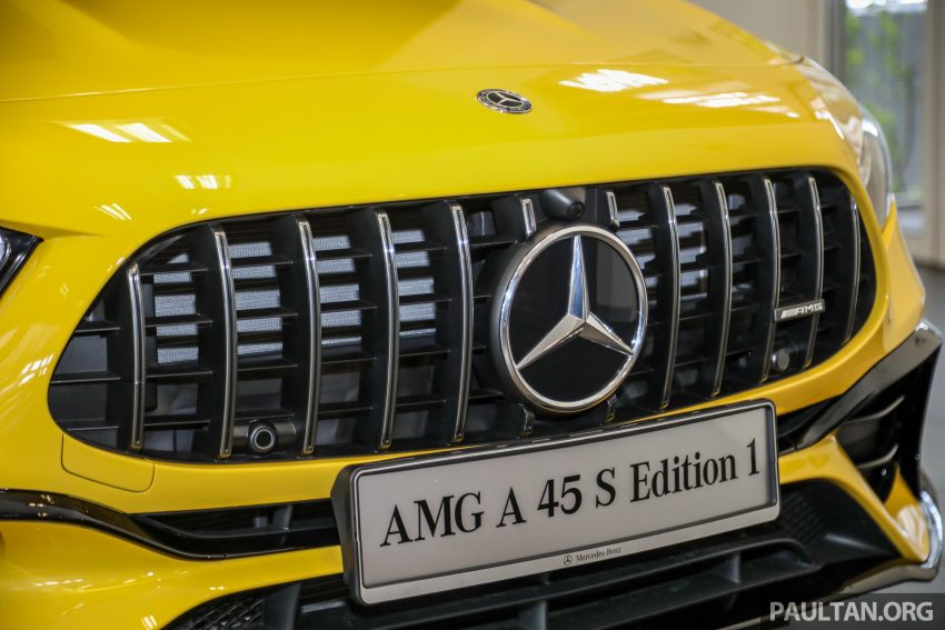 图集：Mercedes-AMG A 45 S 4Matic+ Edition 1 实拍，421 PS／500 Nm，百里加速只需3.9秒！售价RM460k 123243
