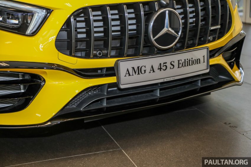 图集：Mercedes-AMG A 45 S 4Matic+ Edition 1 实拍，421 PS／500 Nm，百里加速只需3.9秒！售价RM460k 123244