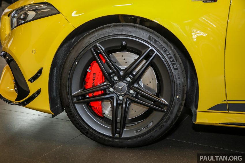 图集：Mercedes-AMG A 45 S 4Matic+ Edition 1 实拍，421 PS／500 Nm，百里加速只需3.9秒！售价RM460k 123245