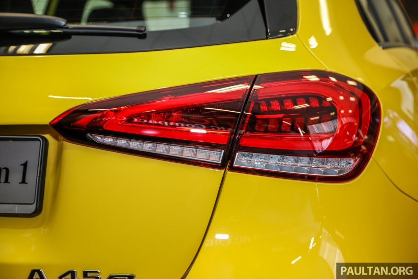 图集：Mercedes-AMG A 45 S 4Matic+ Edition 1 实拍，421 PS／500 Nm，百里加速只需3.9秒！售价RM460k 123255
