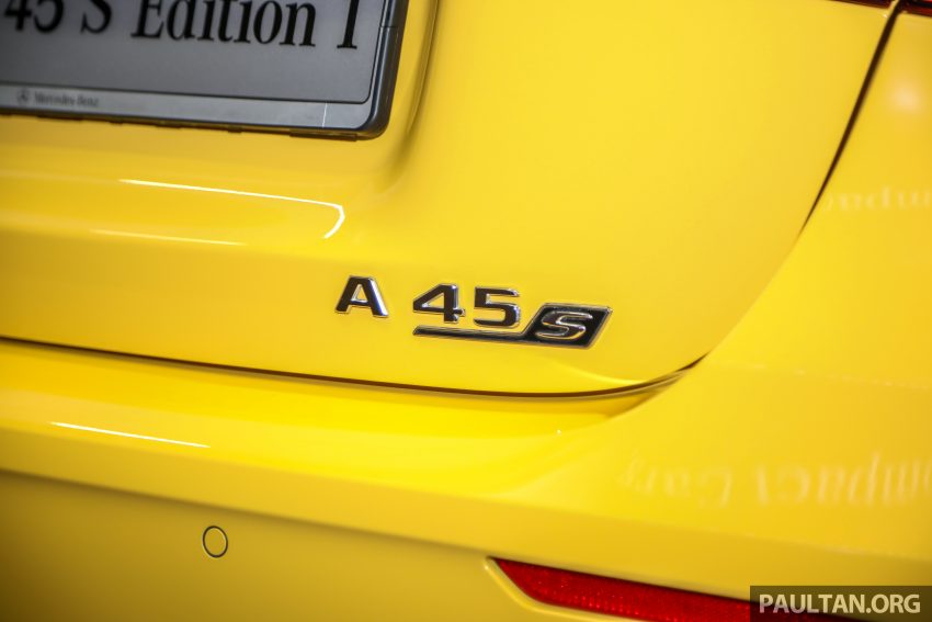 图集：Mercedes-AMG A 45 S 4Matic+ Edition 1 实拍，421 PS／500 Nm，百里加速只需3.9秒！售价RM460k 123259