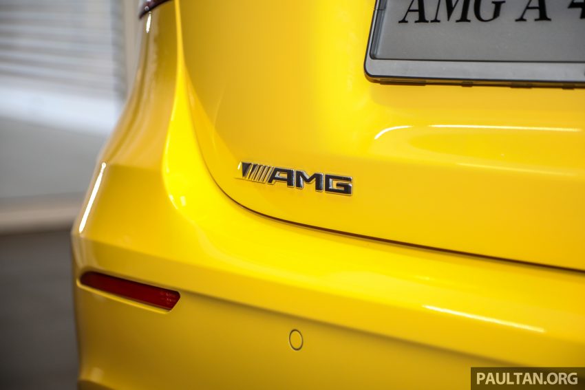 图集：Mercedes-AMG A 45 S 4Matic+ Edition 1 实拍，421 PS／500 Nm，百里加速只需3.9秒！售价RM460k 123260