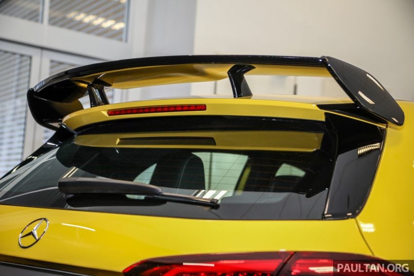 图集：Mercedes-AMG A 45 S 4Matic+ Edition 1 实拍，421 PS／500 Nm，百里加速只需3.9秒！售价RM460k 123261