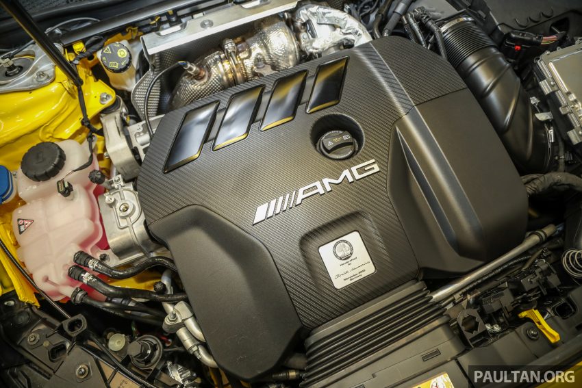 图集：Mercedes-AMG A 45 S 4Matic+ Edition 1 实拍，421 PS／500 Nm，百里加速只需3.9秒！售价RM460k 123264