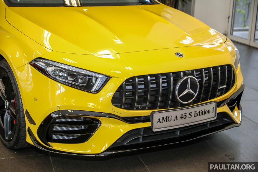 图集：Mercedes-AMG A 45 S 4Matic+ Edition 1 实拍，421 PS／500 Nm，百里加速只需3.9秒！售价RM460k 123239