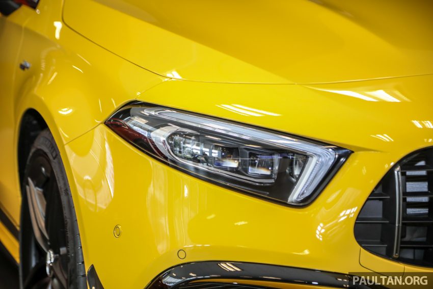 图集：Mercedes-AMG A 45 S 4Matic+ Edition 1 实拍，421 PS／500 Nm，百里加速只需3.9秒！售价RM460k 123240