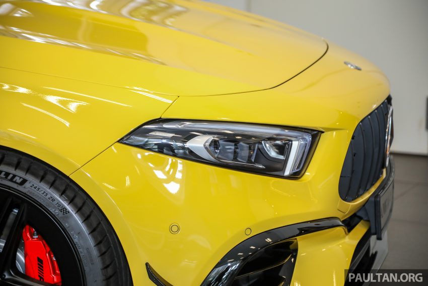 图集：Mercedes-AMG A 45 S 4Matic+ Edition 1 实拍，421 PS／500 Nm，百里加速只需3.9秒！售价RM460k 123241