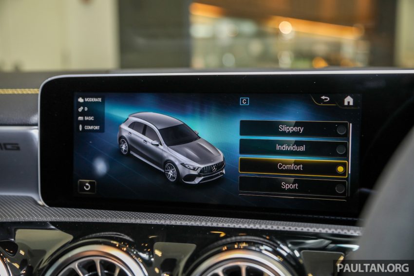 图集：Mercedes-AMG A 45 S 4Matic+ Edition 1 实拍，421 PS／500 Nm，百里加速只需3.9秒！售价RM460k 123278