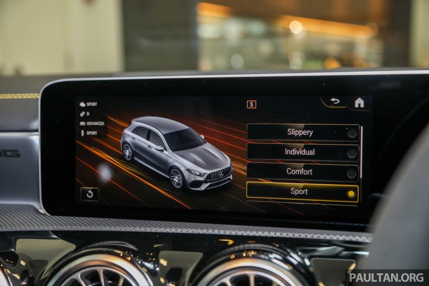 图集：Mercedes-AMG A 45 S 4Matic+ Edition 1 实拍，421 PS／500 Nm，百里加速只需3.9秒！售价RM460k 123279