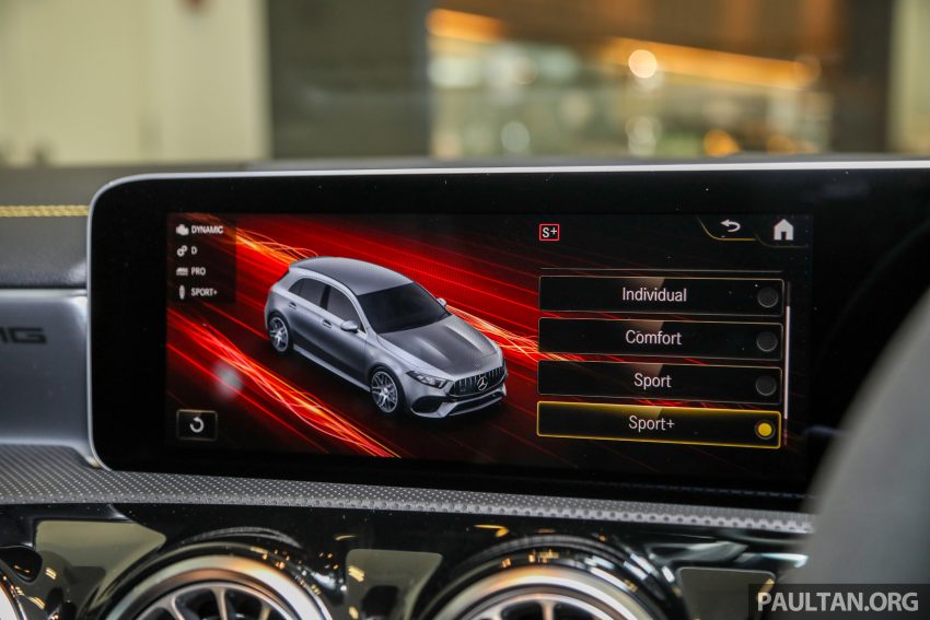 图集：Mercedes-AMG A 45 S 4Matic+ Edition 1 实拍，421 PS／500 Nm，百里加速只需3.9秒！售价RM460k 123280