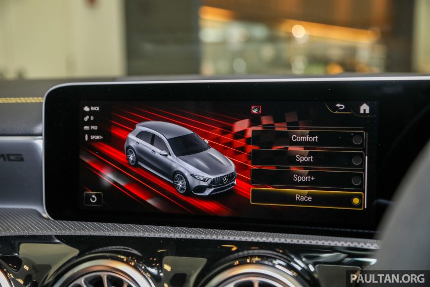 图集：Mercedes-AMG A 45 S 4Matic+ Edition 1 实拍，421 PS／500 Nm，百里加速只需3.9秒！售价RM460k 123281