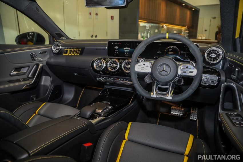 图集：Mercedes-AMG A 45 S 4Matic+ Edition 1 实拍，421 PS／500 Nm，百里加速只需3.9秒！售价RM460k 123293