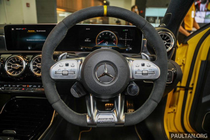 图集：Mercedes-AMG A 45 S 4Matic+ Edition 1 实拍，421 PS／500 Nm，百里加速只需3.9秒！售价RM460k 123268