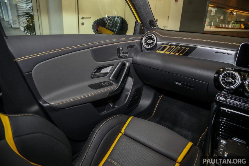 图集：Mercedes-AMG A 45 S 4Matic+ Edition 1 实拍，421 PS／500 Nm，百里加速只需3.9秒！售价RM460k 123295