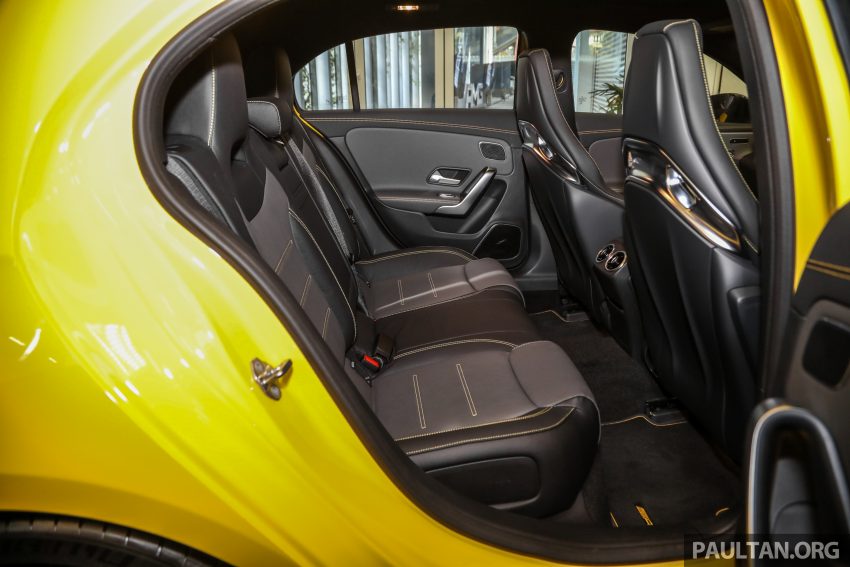 图集：Mercedes-AMG A 45 S 4Matic+ Edition 1 实拍，421 PS／500 Nm，百里加速只需3.9秒！售价RM460k 123306
