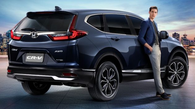 小改款 Honda CR-V 泰国东南亚首发, 售价从18.6万令吉起