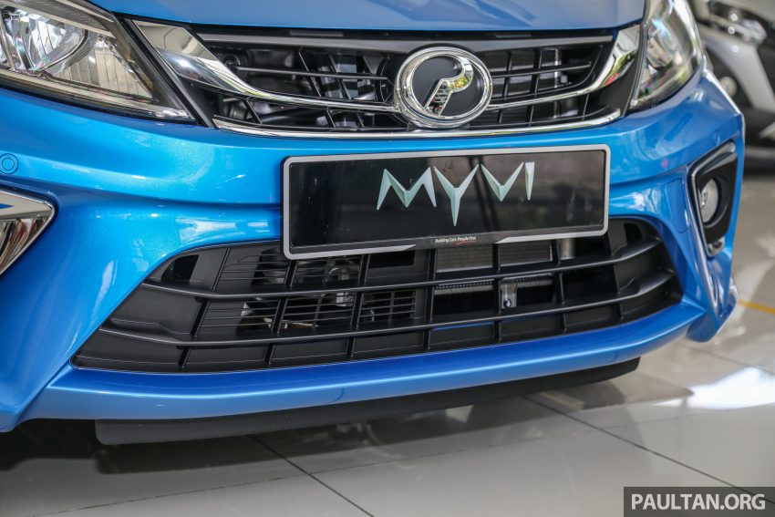 新车图集: Perodua Myvi 1.3X ASA 电蓝配色, 售价4.7万 128749