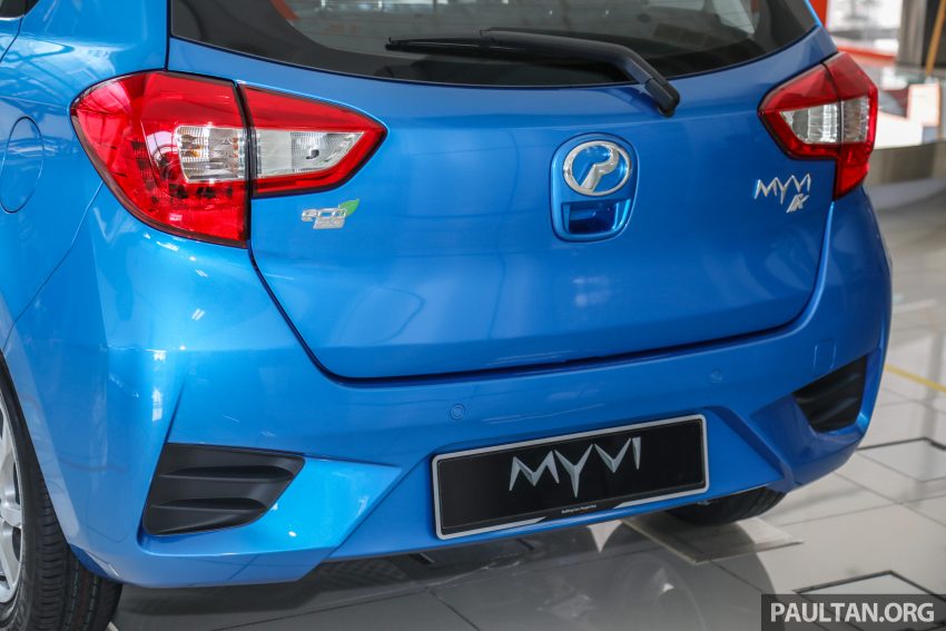 新车图集: Perodua Myvi 1.3X ASA 电蓝配色, 售价4.7万 128757