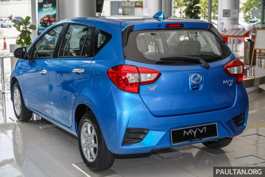 新车图集: Perodua Myvi 1.3X ASA 电蓝配色, 售价4.7万 128741