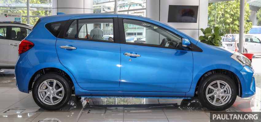 新车图集: Perodua Myvi 1.3X ASA 电蓝配色, 售价4.7万 128742