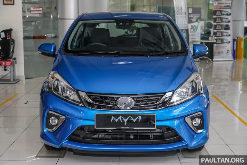 新车图集: Perodua Myvi 1.3X ASA 电蓝配色, 售价4.7万 128743