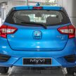 新车图集: Perodua Myvi 1.3X ASA 电蓝配色, 售价4.7万