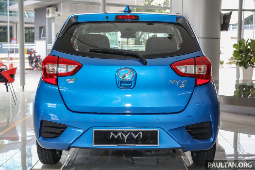 新车图集: Perodua Myvi 1.3X ASA 电蓝配色, 售价4.7万 128744