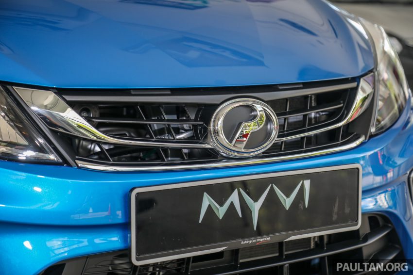 新车图集: Perodua Myvi 1.3X ASA 电蓝配色, 售价4.7万 128748
