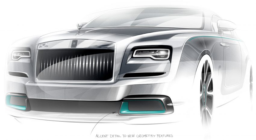 全球限量50辆！Rolls-Royce Wraith Kryptos 特别版发布 127381