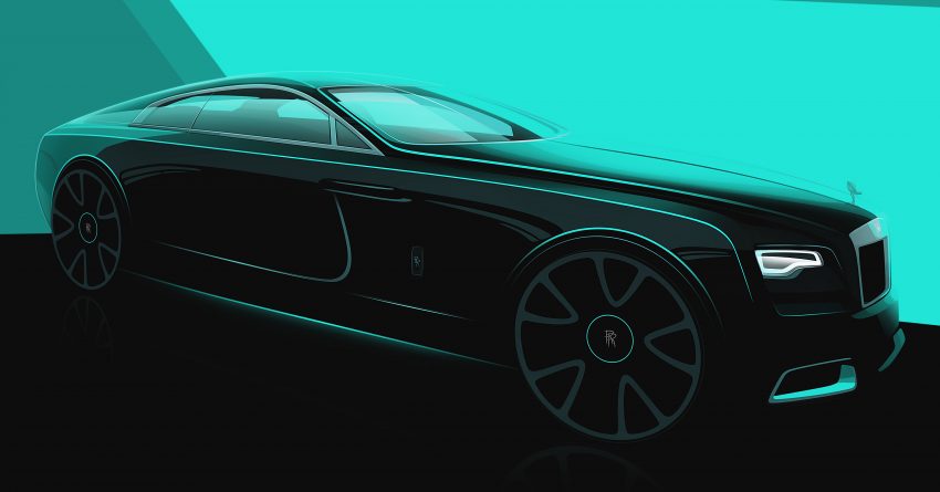 全球限量50辆！Rolls-Royce Wraith Kryptos 特别版发布 127382