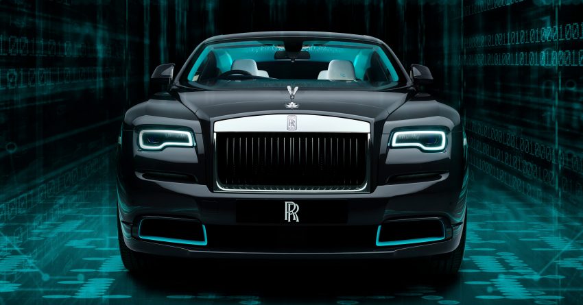 全球限量50辆！Rolls-Royce Wraith Kryptos 特别版发布 127387