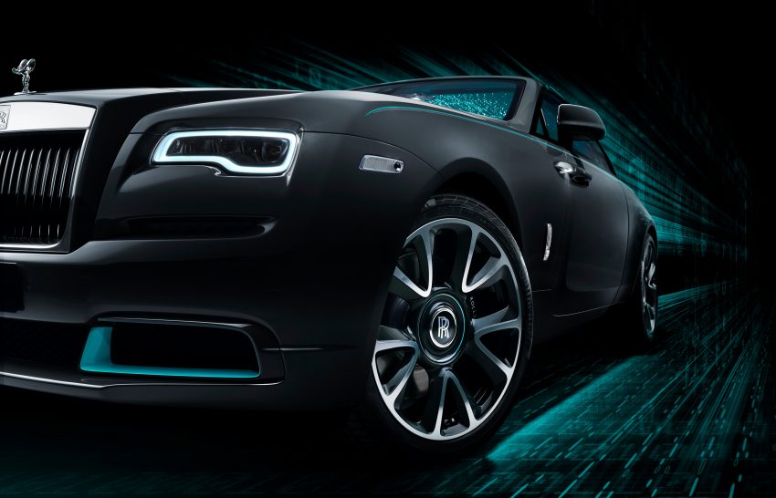 全球限量50辆！Rolls-Royce Wraith Kryptos 特别版发布 127388