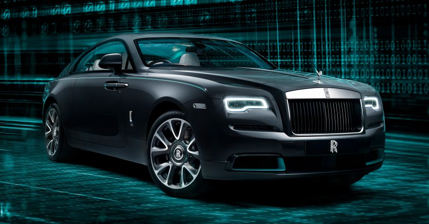 全球限量50辆！Rolls-Royce Wraith Kryptos 特别版发布 127389