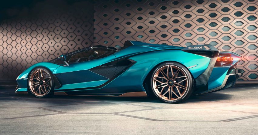 敞篷版 Lamborghini Sián Roadster 发布，全球限量19台 127544