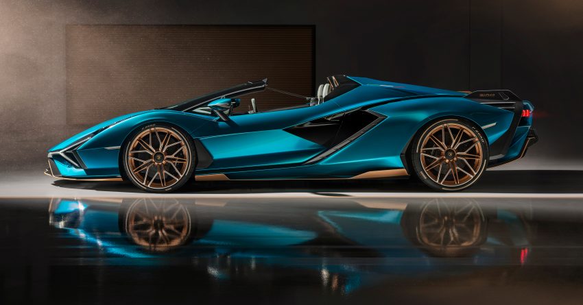 敞篷版 Lamborghini Sián Roadster 发布，全球限量19台 127559