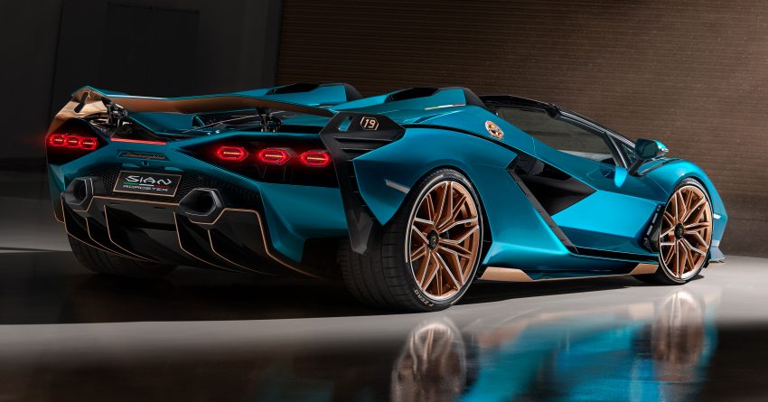 敞篷版 Lamborghini Sián Roadster 发布，全球限量19台 127560