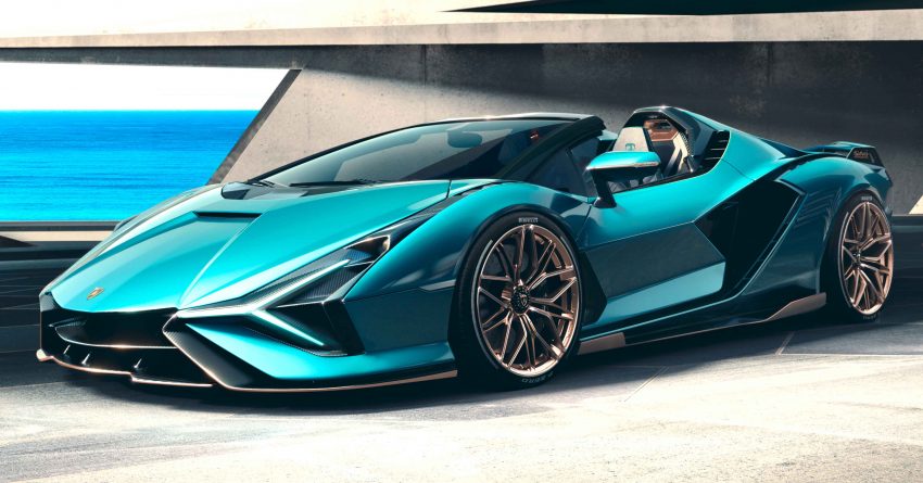 敞篷版 Lamborghini Sián Roadster 发布，全球限量19台 127546