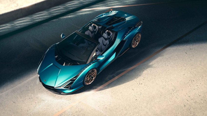 敞篷版 Lamborghini Sián Roadster 发布，全球限量19台 127548