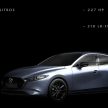 墨西哥原厂发布 Mazda 3 Turbo 预告, 动力规格配备获确认