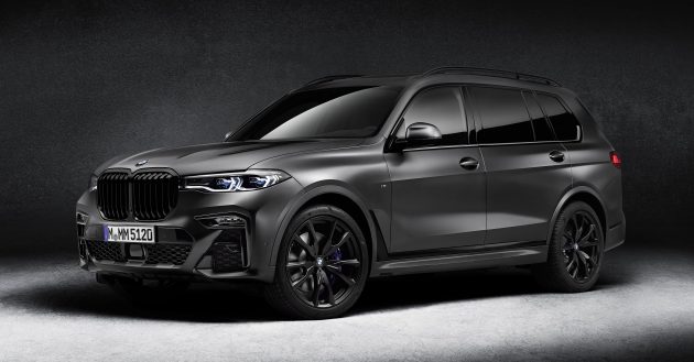 BMW X7 Dark Shadow Edition 下月投产，全球限量500辆