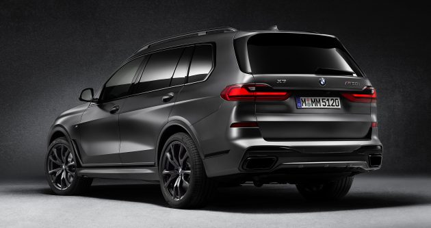 BMW X7 Dark Shadow Edition 下月投产，全球限量500辆