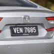 新车图集: 2020 Honda Accord 1.5 TC-P , 免税售价18.8万