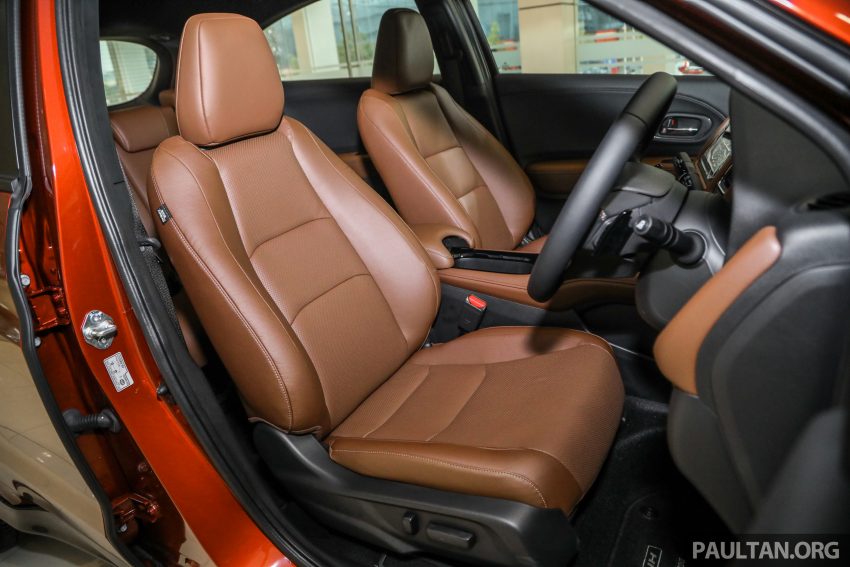 新车图集: Honda HR-V RS 褐色内装版本地新车实拍 127591